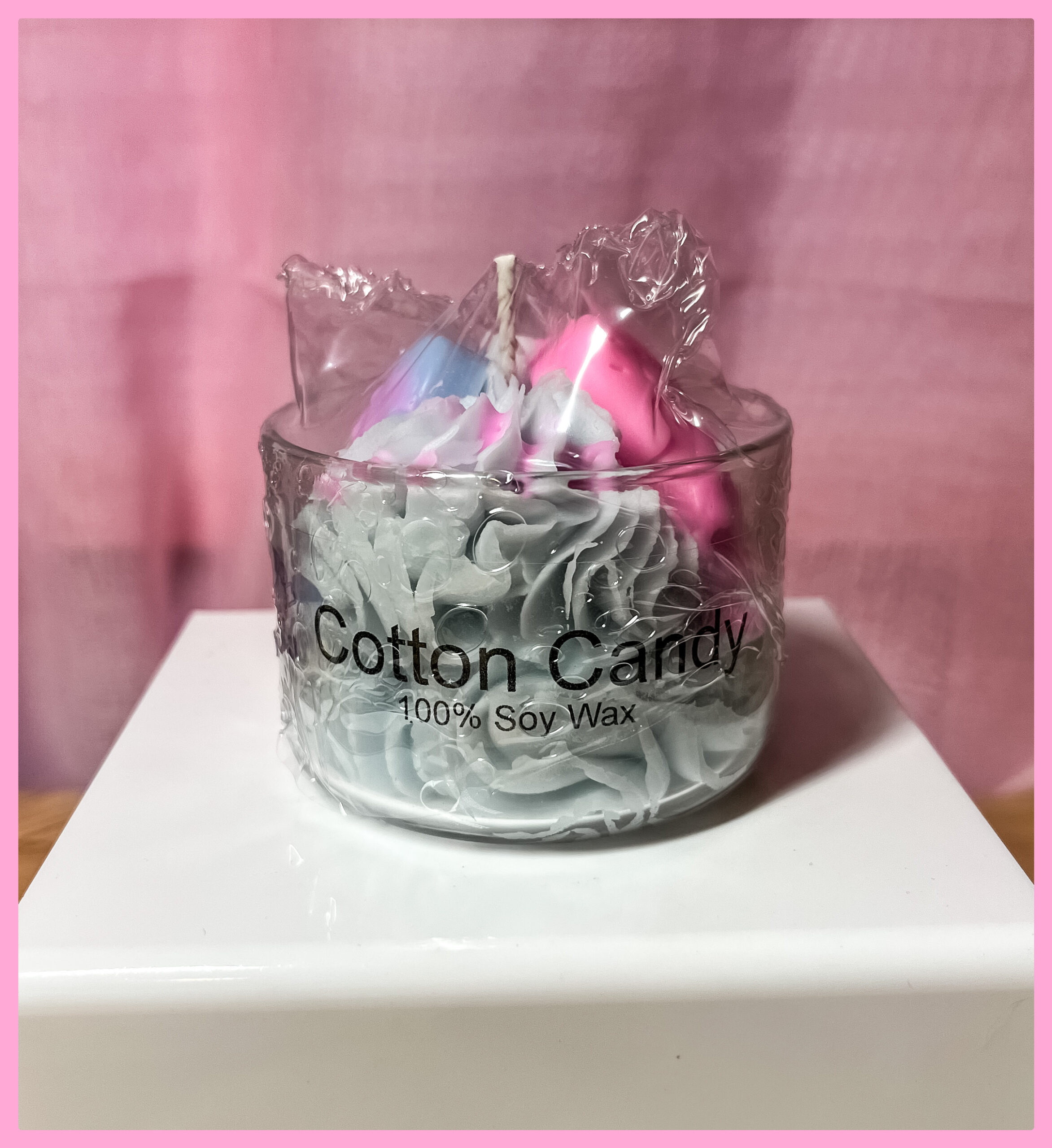 Cotton Candy Dessert Candle 4 oz